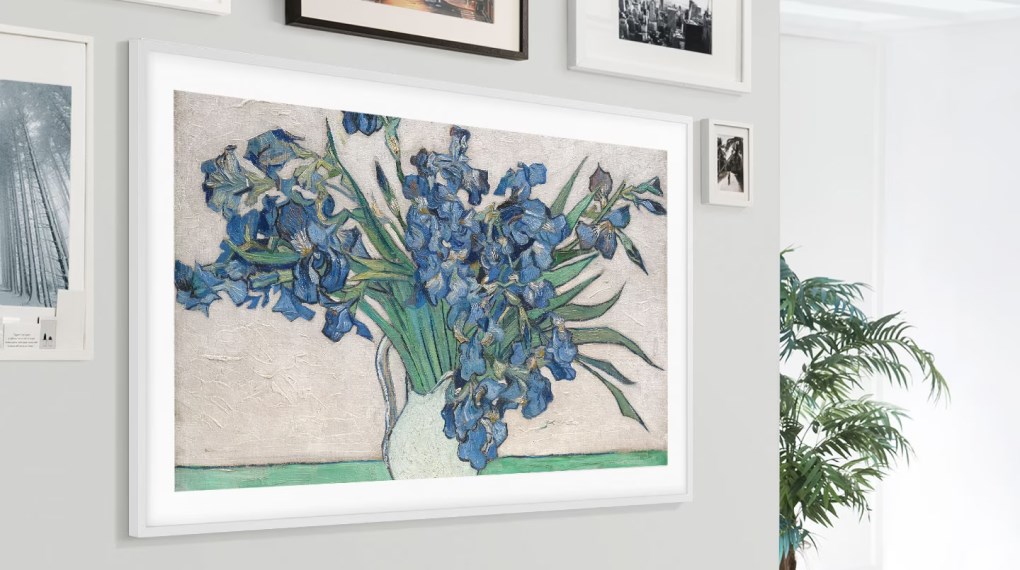Samsung Smart Tivi The Frame QLED AI 4K 65 inch QA65LS03D với thiét kế khung tranh, không chỉ đơn thuần là một chiếc tivi mà còn có công dụng như là một bức tranh trang trí